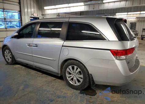 2014 Honda Odyssey Exl z USA, uszkodzony, nr VIN 5FNRL5H6XEB080503